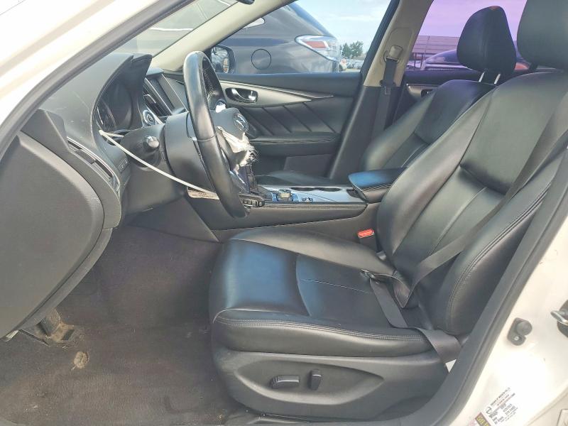2021 Infiniti Q50 VIN JN1EV7BPXMM706033 COPART salvage auction — FRONT END, Ca - Salvage Certificate, sold $3,350 on 2026-07-14 (photo 7)