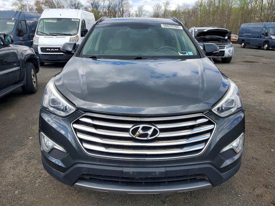 2013 Hyundai Santa fe VIN KM8SRDHF9DU004749 COPART salvage auction — SIDE, Ny - Certificate Of Title, sold $4,500 on 2026-07-30 (photo 5)