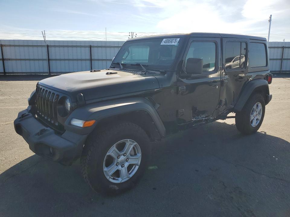 2023 Jeep Wrangler / VIN 1C4HJXDN4PW589415 COPART salvage auction — SIDE, Salvage Title, sold $9,800 on 2026-07-20 (photo 1)