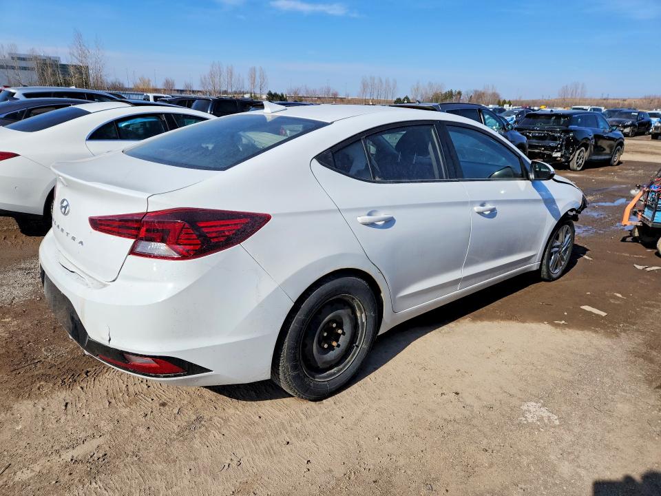2020 Hyundai Elantra VIN KMHD84LF2LU914731 COPART salvage auction — FRONT END, Salvage Title, sold $200 on 2026-07-16 (photo 3)
