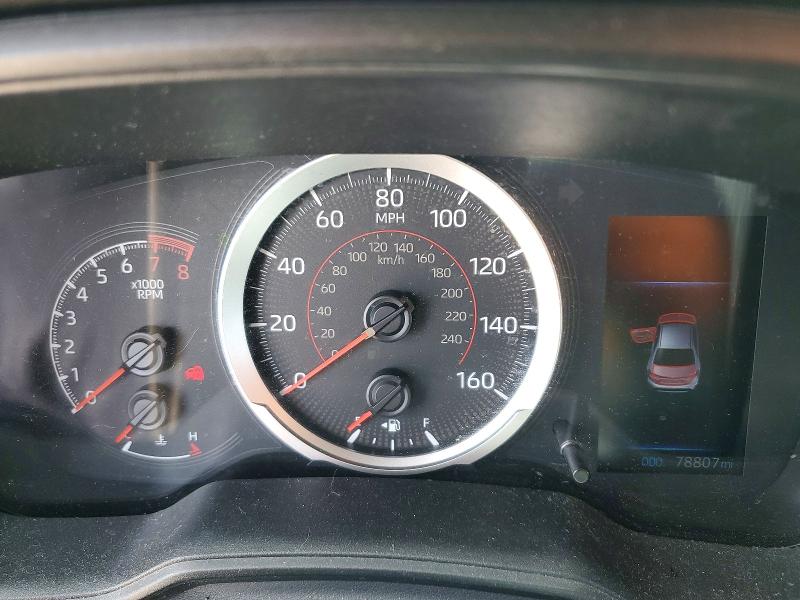 2021 Toyota Corolla VIN 5YFS4MCE9MP074668 COPART salvage auction — FRONT END, Tx - Salvage Vehicle Title, sold $5,600 on 2026-07-08 (photo 9)
