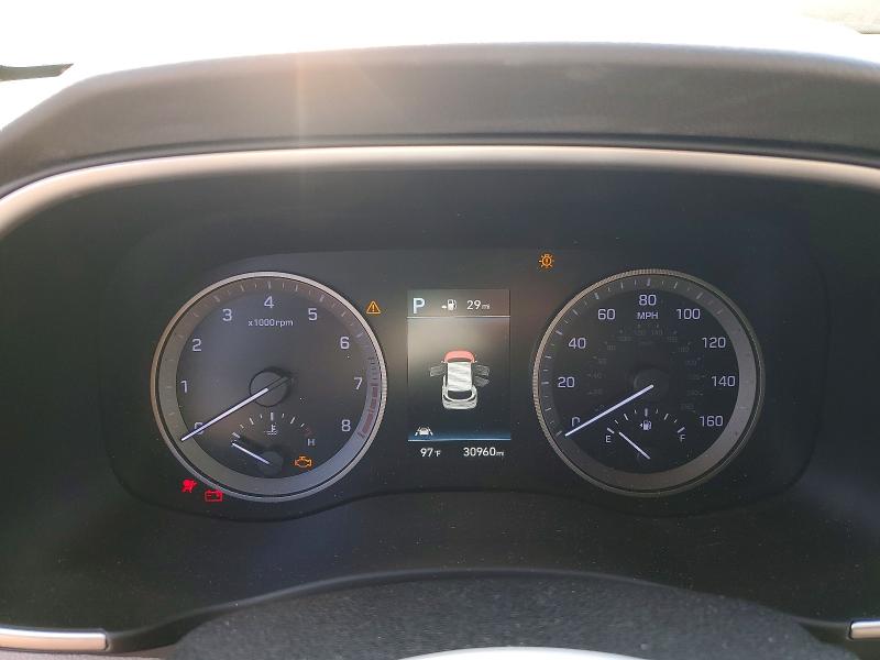 2021 Hyundai Tucson VIN KM8J33AL9MU410442 COPART salvage auction — FRONT END, Md - Cert Of Salvage > 75% Damage, sold $2,200 on 2026-07-28 (photo 9)