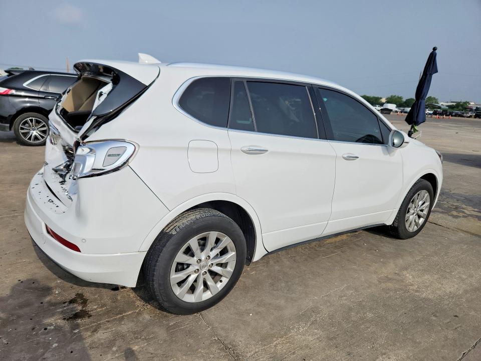 2018 Buick Envision VIN LRBFX1SA6JD010395 COPART salvage auction — REAR END, Tx - Certificate Of Title, sold $2,350 on 2026-07-02 (photo 3)