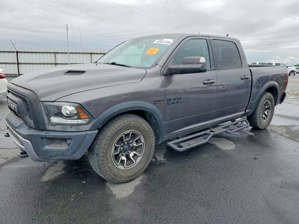 2018 Ram 1500 VIN 1C6RR7YT8JS110313 COPART salvage auction — REAR END, Ca - Salvage Certificate, sold $6,500 on 2026-07-02 (photo 1)
