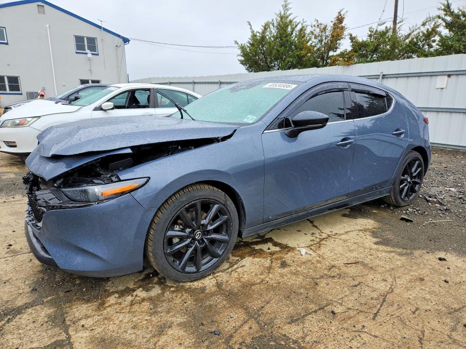 2022 Mazda 3 VIN JM1BPBJY2N1509139 COPART salvage auction — FRONT END, Nj - Cert Of Title-Salvage, sold $3,350 on 2026-07-27 (photo 1)