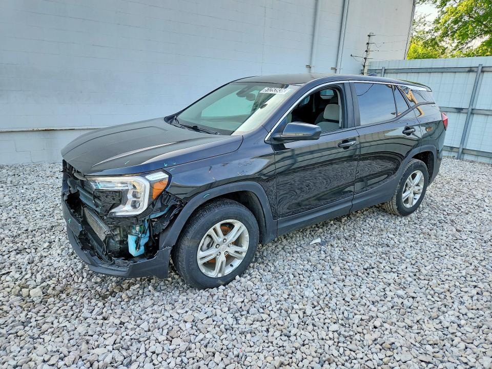 2022 Gmc Terrain VIN 3GKALTEV1NL179505 COPART salvage auction — FRONT END, Oh - Certificate Of Title, sold $4,050 on 2026-07-09 (photo 1)