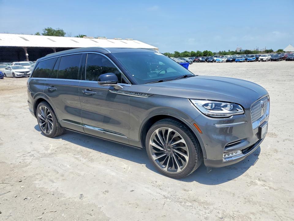 2024 Lincoln Aviator VIN 5LM5J7WC6RGL05898 COPART salvage auction — SIDE, Tx - Salvage Vehicle Title, sold $21,900 on 2026-07-27 (photo 4)