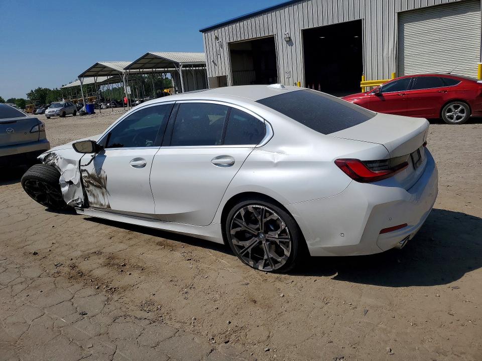 2025 BMW 3 series VIN 3MW69CW02S8F18075 COPART salvage auction — FRONT END, GA - CERT OF TITLE-SALVAGE, sold $7,600 on 2026-07-10 (photo 2)