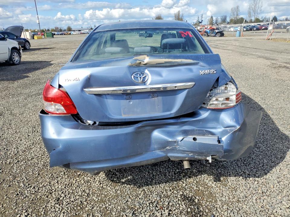 2007 Toyota Yaris VIN JTDBT903271082493 COPART salvage auction — REAR END, Or - Salvage Title Certificate, sold $700 on 2026-07-07 (photo 6)