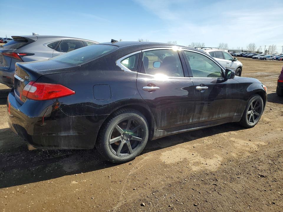 2012 Infiniti M VIN JN1AY1AR7CM580251 COPART salvage auction — SIDE, Ab - Bos - Salvage, sold $1,250 on 2026-07-21 (photo 3)