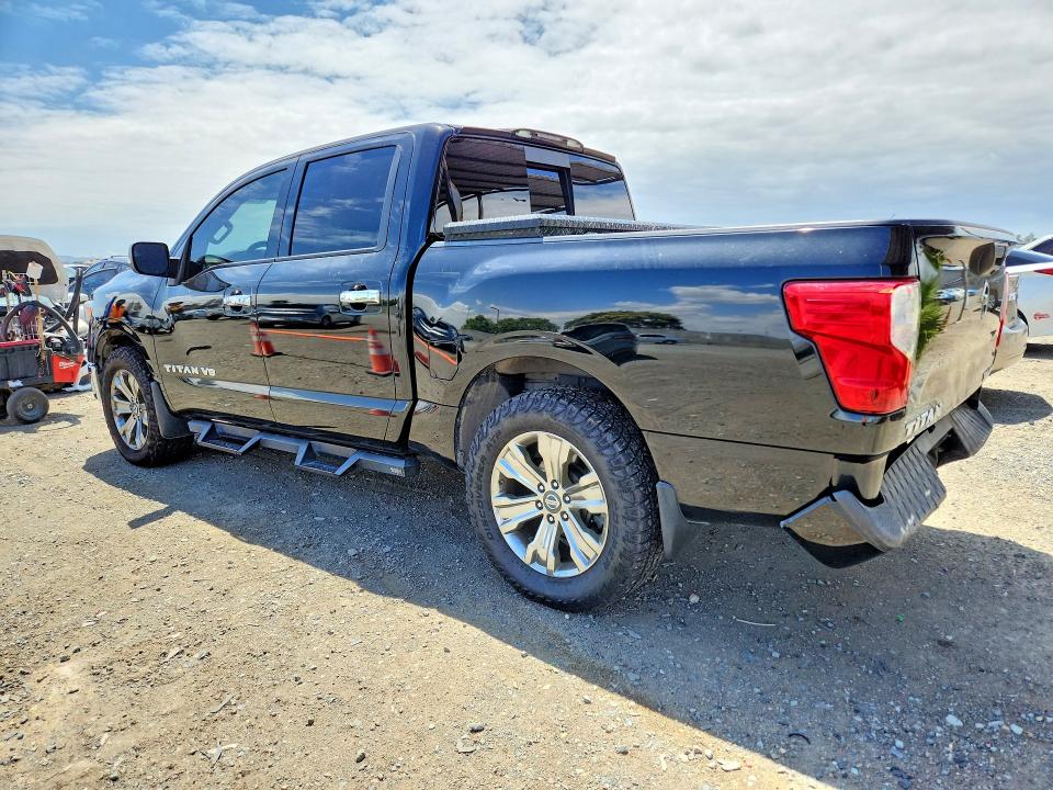 2018 Nissan TITAN VIN 1N6AA1E57JN529684 COPART salvage auction — REAR END, Ca - Salvage Certificate, sold $9,200 on 2026-07-24 (photo 2)