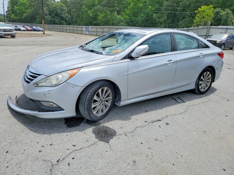 2014 Hyundai Sonata VIN 5NPEC4AC2EH882196 COPART salvage auction — FRONT END, Ga - Cert Of Title-Salvage, sold $750 on 2026-07-13 (photo 1)