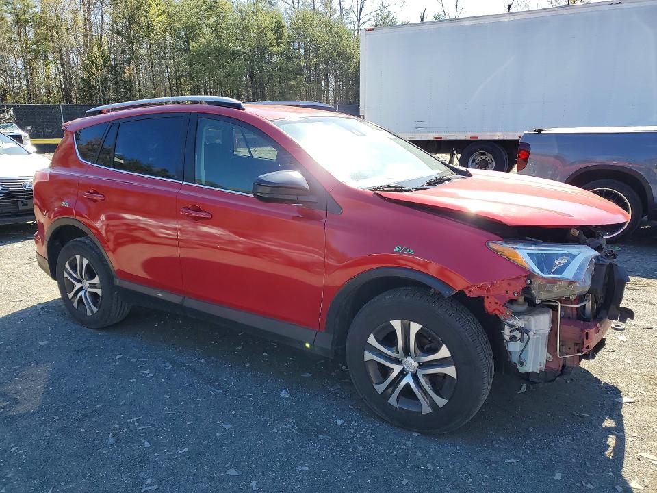 2017 Toyota Rav 4 VIN JTMBFREV6HJ122772 COPART salvage auction — FRONT END, Md - Cert Of Salvage > 75% Damage, sold $5,100 on 2026-07-10 (photo 4)