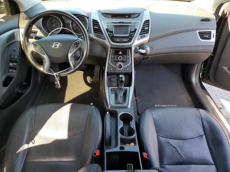 2014 Hyundai Elantra VIN KMHDH4AE6EU109473 COPART salvage auction — FRONT END, CA - SALVAGE CERTIFICATE, sold $650 on 2026-07-17 (photo 8)