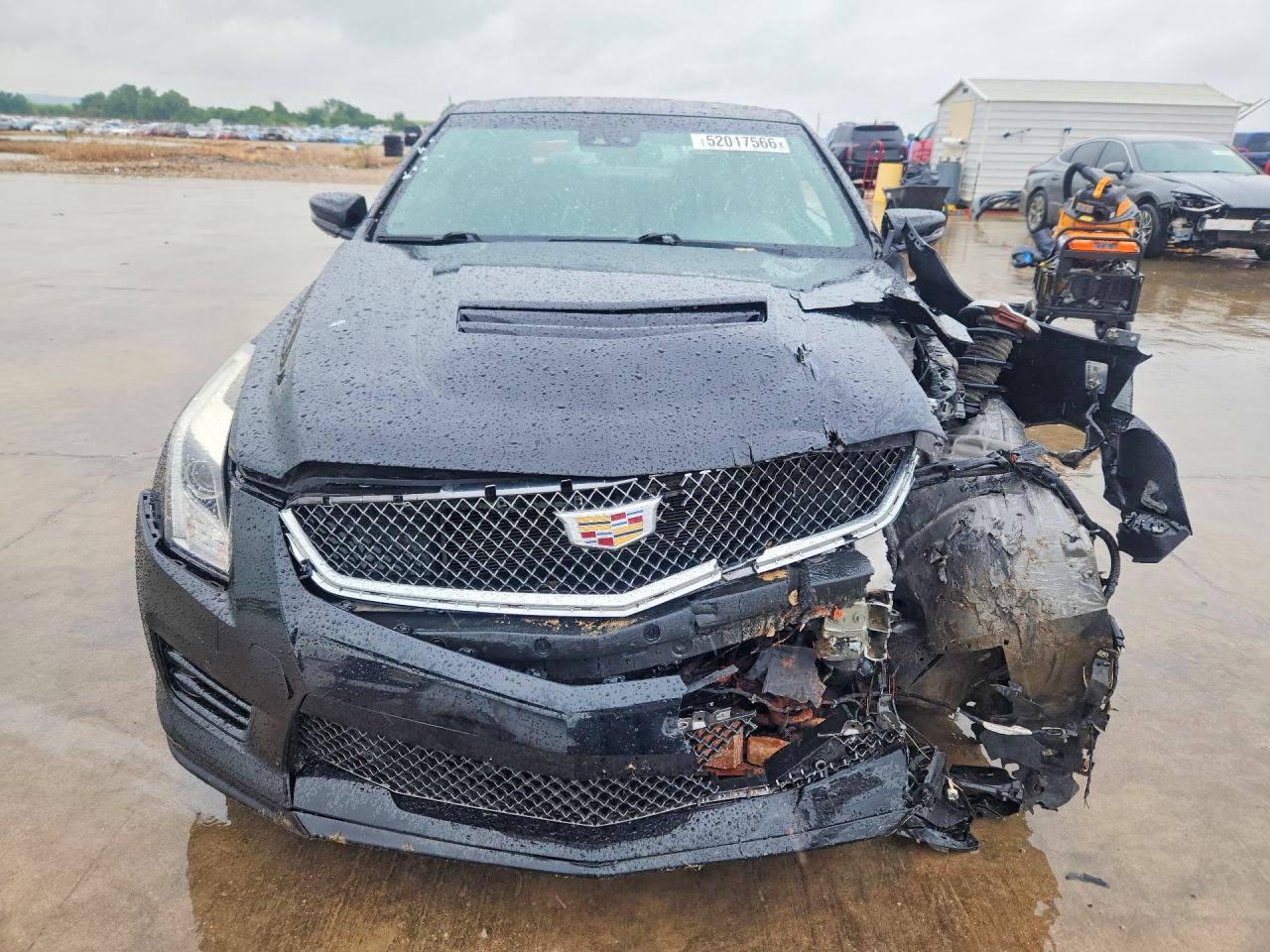 2016 Cadillac ATS VIN 1G6AN1RY9G0100602 COPART salvage auction — Front End, TX - CERTIFICATE OF TITLE, sold $6,200 on 2026-07-09 (photo 5)