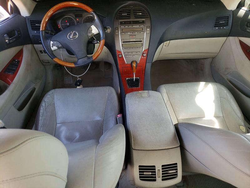 2007 Lexus Es 350 VIN JTHBJ46G472050317 COPART salvage auction — FRONT END, Va - Cert Of Title - Salvage, sold $750 on 2026-07-06 (photo 8)