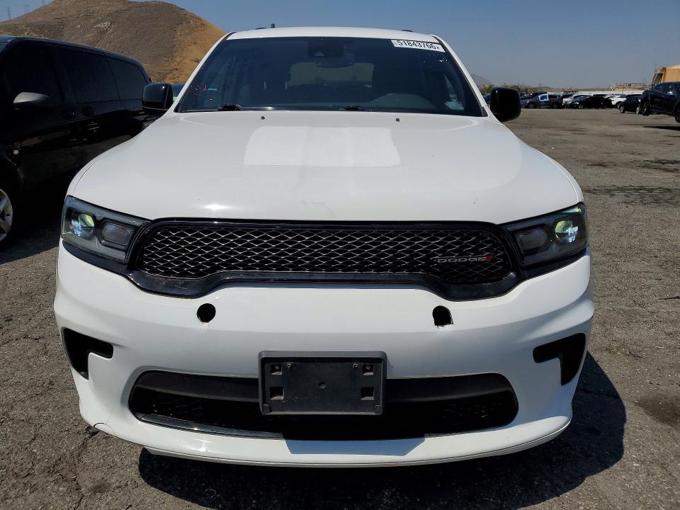 2023 Dodge Durango VIN 1C4RDJAG9PC599910 COPART salvage auction — FRONT END, Ca - Dis/Dlr/Exp Only Clean Title (P), sold $9,500 on 2026-07-30 (photo 5)