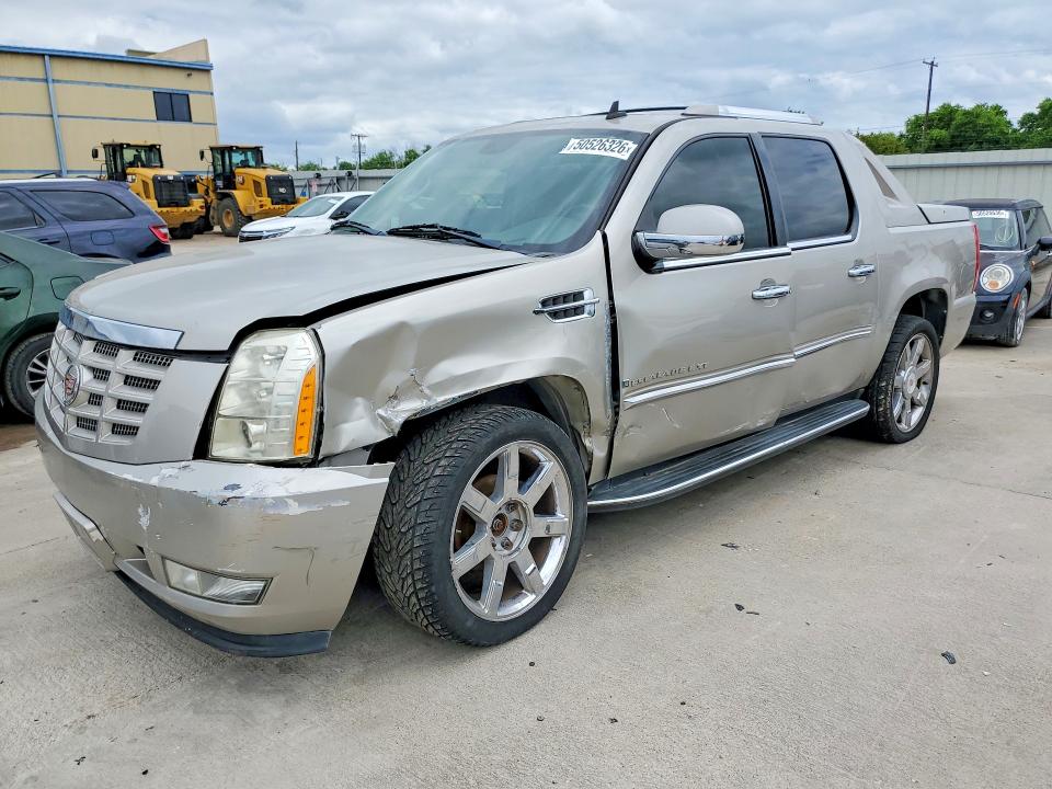 2008 Cadillac Escalade ext VIN 3GYFK62868G307460 COPART salvage auction — FRONT END, TX - SALVAGE VEHICLE TITLE (P), sold $3,800 on 2026-07-09 (photo 1)