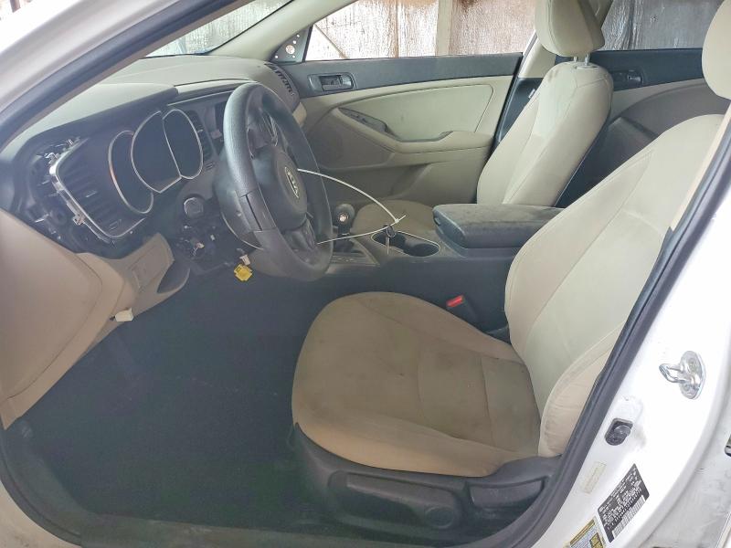 2015 Kia Optima VIN 5XXGM4A73FG444776 COPART salvage auction — FRONT END, Az - Certificate Of Title, sold $300 on 2026-07-08 (photo 7)