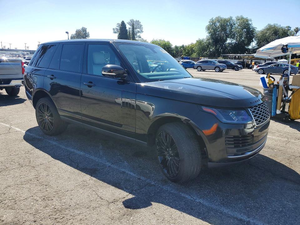 2021 Land rover RANGE ROVER VIN SALGS2SEXMA446484 COPART salvage auction — Minor Dent/Scratches, CA - SALVAGE CERTIFICATE (P), sold $31,000 on 2026-05-21 (photo 4)