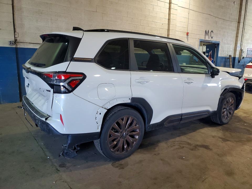 2025 Subaru Forester VIN JF2SLDHC7SH497902 COPART salvage auction — FRONT END, Mi - Cert Of Title-Salvage Vehicle, sold $7,400 on 2026-07-07 (photo 3)