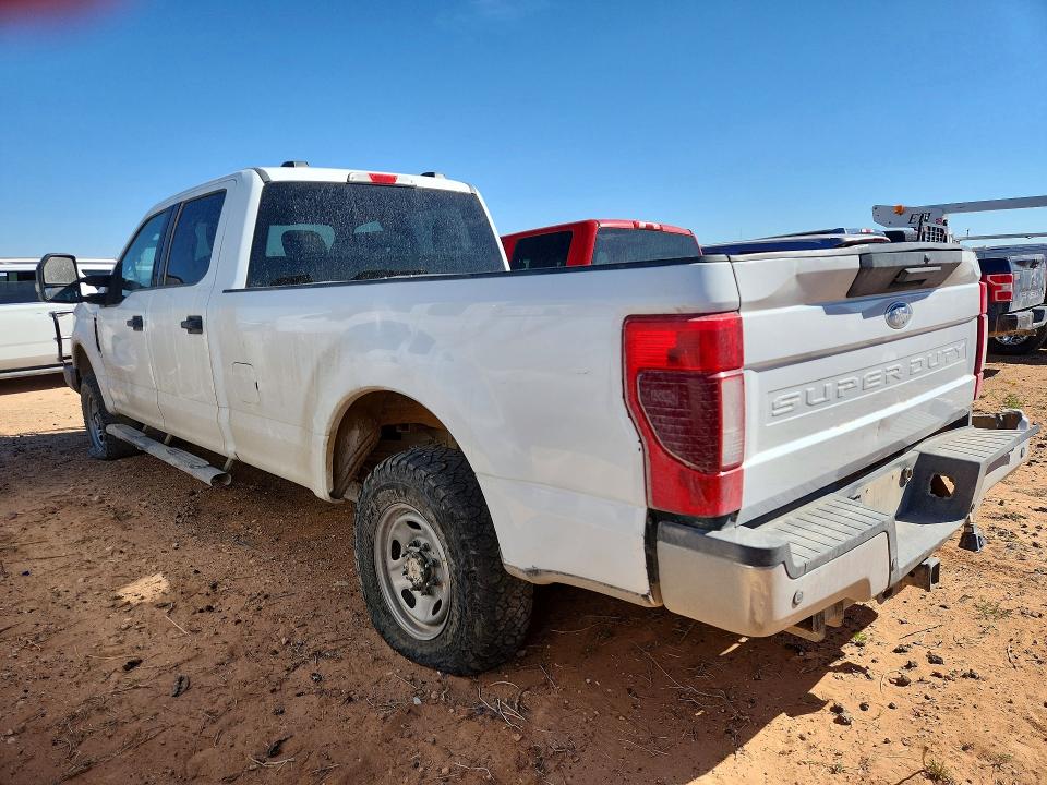 2022 Ford F250 VIN 1FT7W2B62NED77367 COPART salvage auction — REAR END, Tx - Certificate Of Title, sold $11,200 on 2026-07-08 (photo 2)