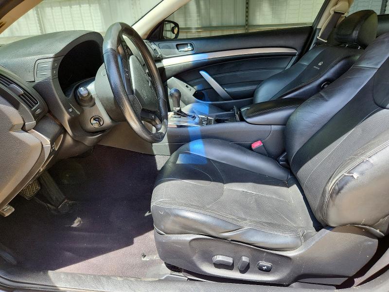 2012 Infiniti G37 VIN JN1CV6EL9CM472329 COPART salvage auction — REAR END, GA - CERT OF TITLE-SALVAGE, sold $2,050 on 2026-07-24 (photo 7)