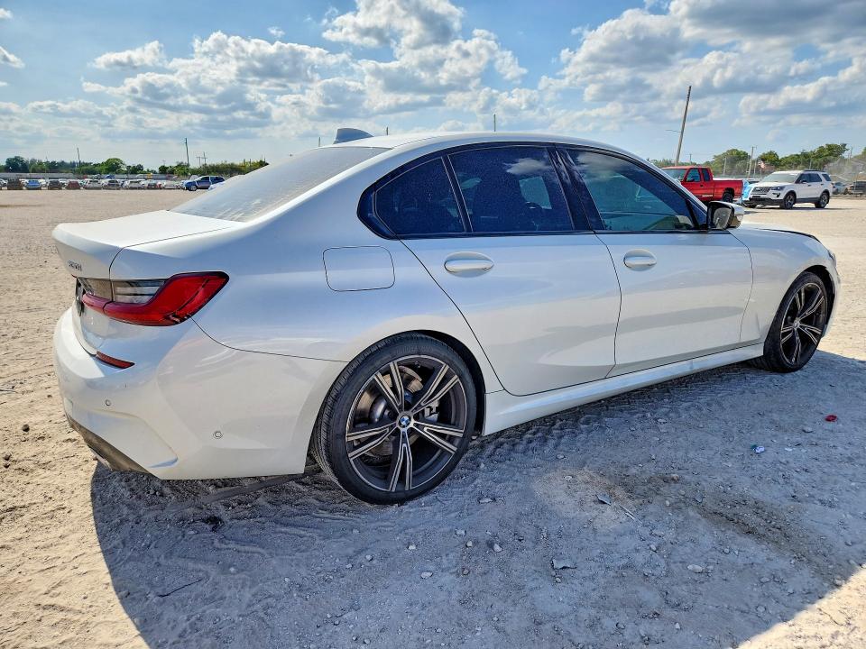2021 BMW 3er VIN 3MW5R1J02M8C18207 COPART salvage auction — FRONT END, Fl - Cert Of Title Slvg Rebuildable, sold $15,400 on 2026-07-09 (photo 3)