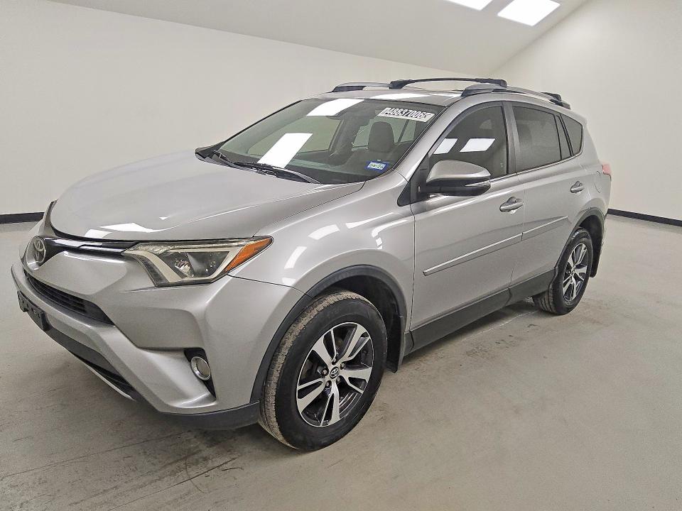 2018 Toyota Rav4 VIN JTMWFREV9JJ164277 COPART salvage auction — FRONT END, TX - CERTIFICATE OF TITLE, sold $6,800 on 2026-07-28 (photo 1)