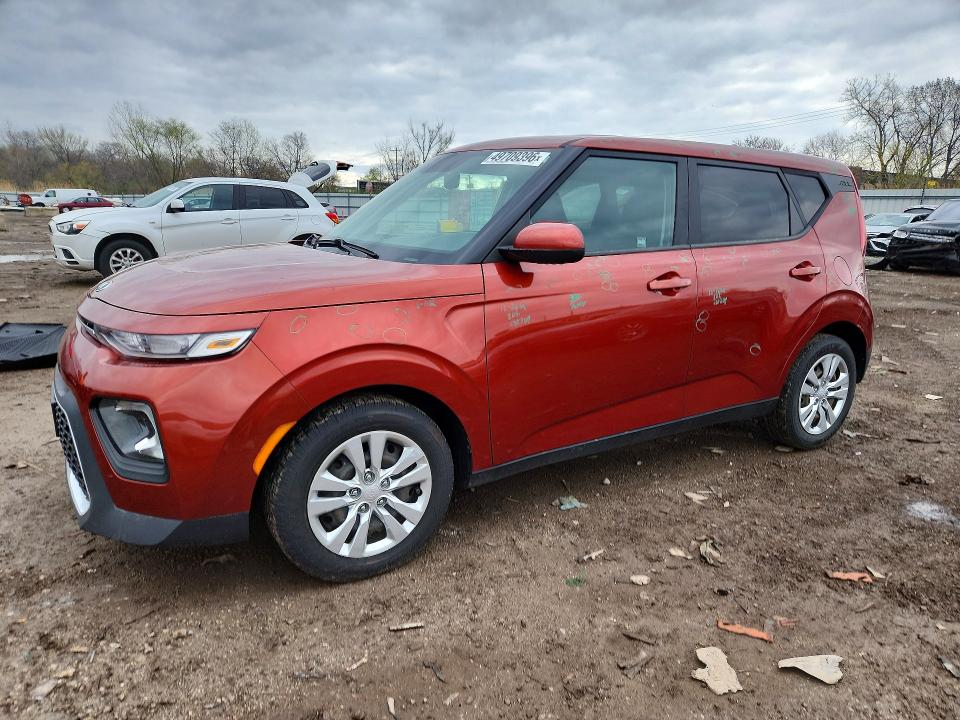 2021 Kia Soul VIN KNDJ23AU1M7791363 COPART salvage auction — HAIL, Il - Salvage Certificate, sold $2,650 on 2026-07-10 (photo 1)