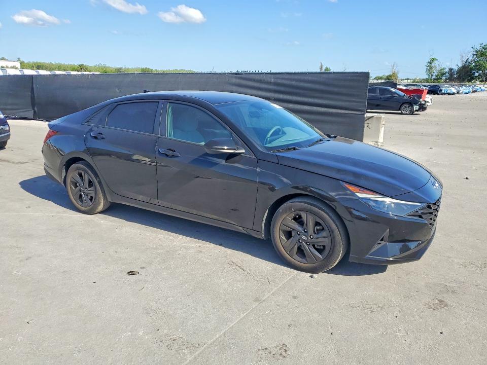 2023 Hyundai Elantra VIN KMHLM4AG0PU505488 COPART salvage auction — REAR END, Fl - Certificate Of Destruction, sold $4,350 on 2026-07-28 (photo 4)
