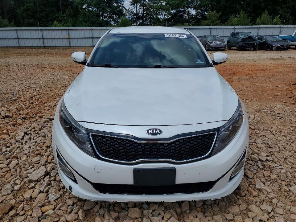 2015 Kia Optima VIN KNAGM4A75F5649694 COPART salvage auction — REAR END, Nc - Salvage Certificate Of Title, sold $200 on 2026-07-27 (photo 5)