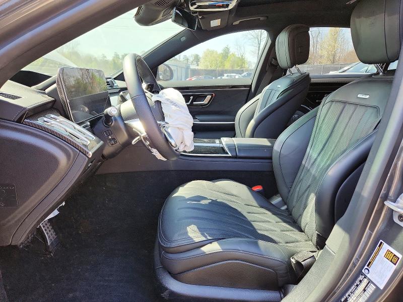 2025 Mercedes-benz S-klasse VIN W1K6G8CBXSA313321 COPART salvage auction — FRONT END, Md - Cert Of Salvage < 75% Damage, sold $60,000 on 2026-07-28 (photo 7)
