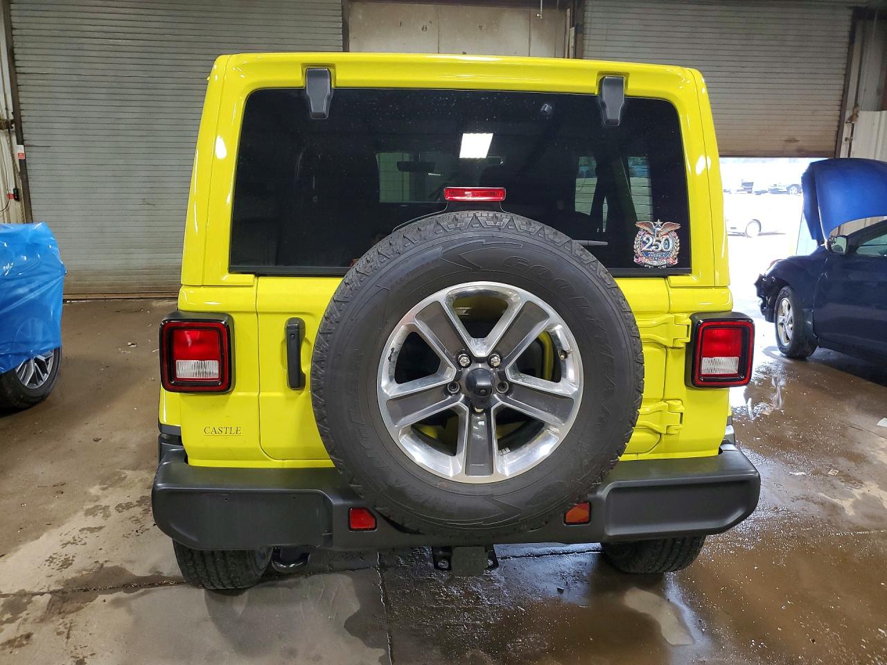 2022 Jeep Wrangler Unlimited VIN 1C4HJXEGXNW246332 COPART salvage auction — Side, IL - SALVAGE CERTIFICATE, sold $10,400 on 2026-06-30 (photo 6)