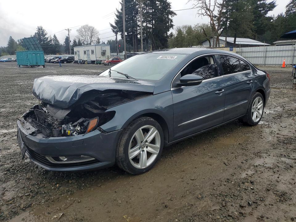 2013 Volkswagen Passat cc VIN WVWAP7AN5DE505642 COPART salvage auction — FRONT END, WA - BILL OF SALE, sold $250 on 2026-07-31 (photo 1)