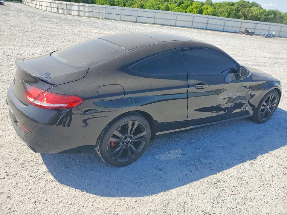 2017 Mercedes-benz C class VIN WDDWJ4KB9HF454114 COPART salvage auction — SIDE, NC - SALVAGE CERTIFICATE OF TITLE, sold $1,400 on 2026-07-15 (photo 3)