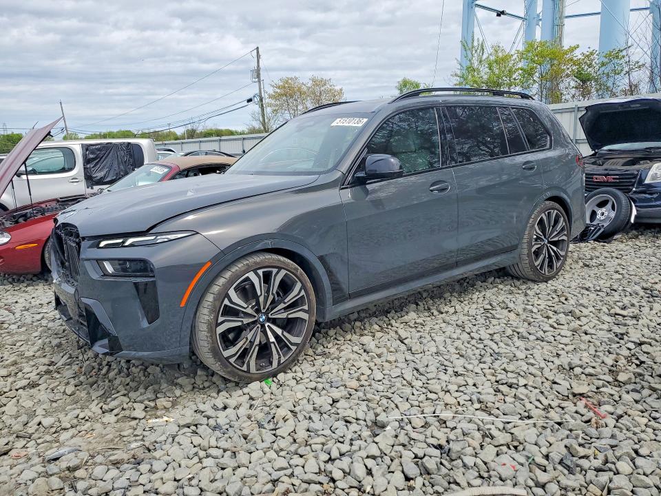 2025 BMW X7 VIN 5UX33EM02S9X33188 COPART salvage auction — REPLACED VIN, Nj - Cert Of Title-Salvage, sold $27,000 on 2026-08-31 (photo 1)