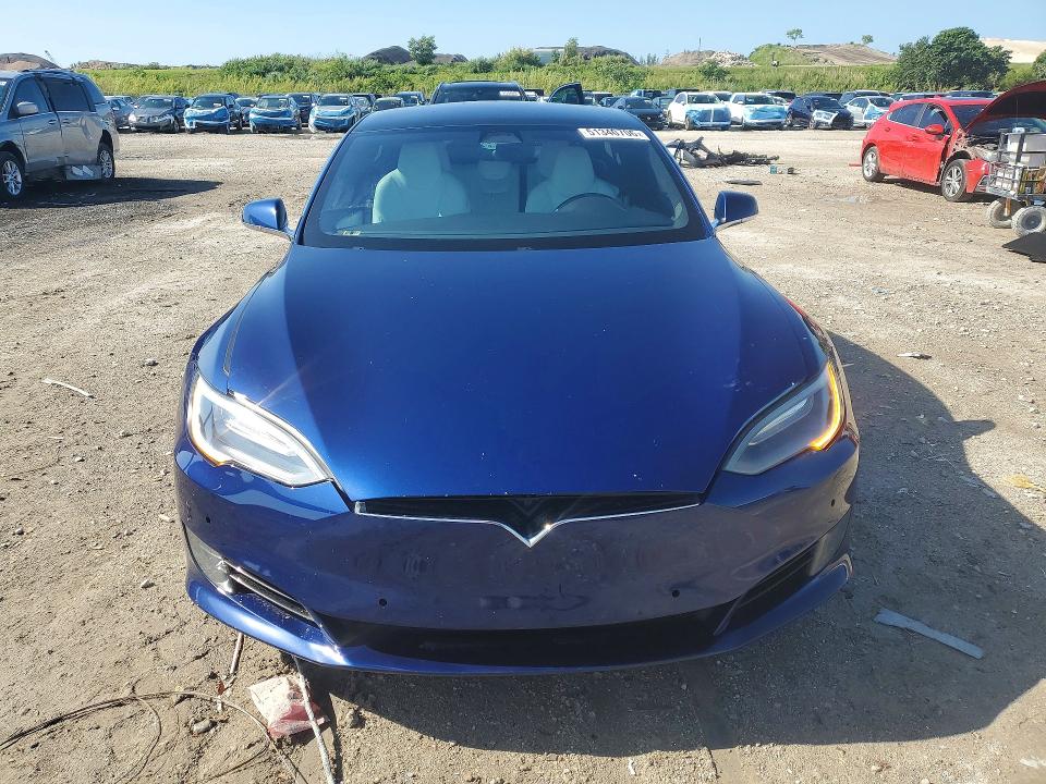 2017 Tesla Model s VIN 5YJSA1E11HF185587 COPART salvage auction — REAR END, Ca - Salvage Certificate, sold $4,700 on 2026-07-02 (photo 5)