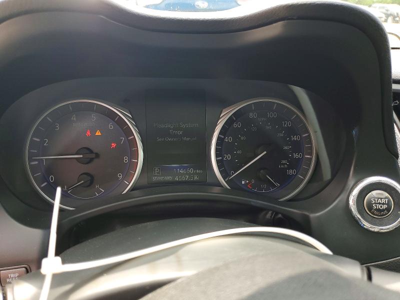 2017 Infiniti Q50 VIN JN1EV7AP4HM736636 COPART salvage auction — FRONT END, Tx - Salvage Vehicle Title, sold $200 on 2026-07-21 (photo 9)