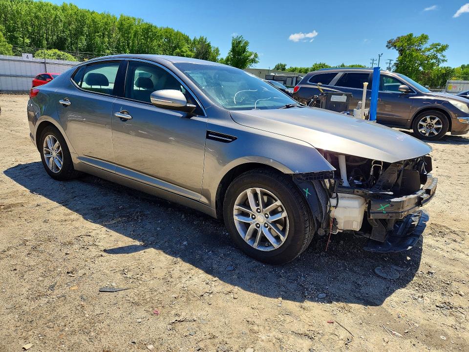 2013 Kia Optima VIN 5XXGM4A73DG164966 COPART salvage auction — FRONT END, Va - Cert Of Title - Salvage, sold $100 on 2026-07-28 (photo 4)