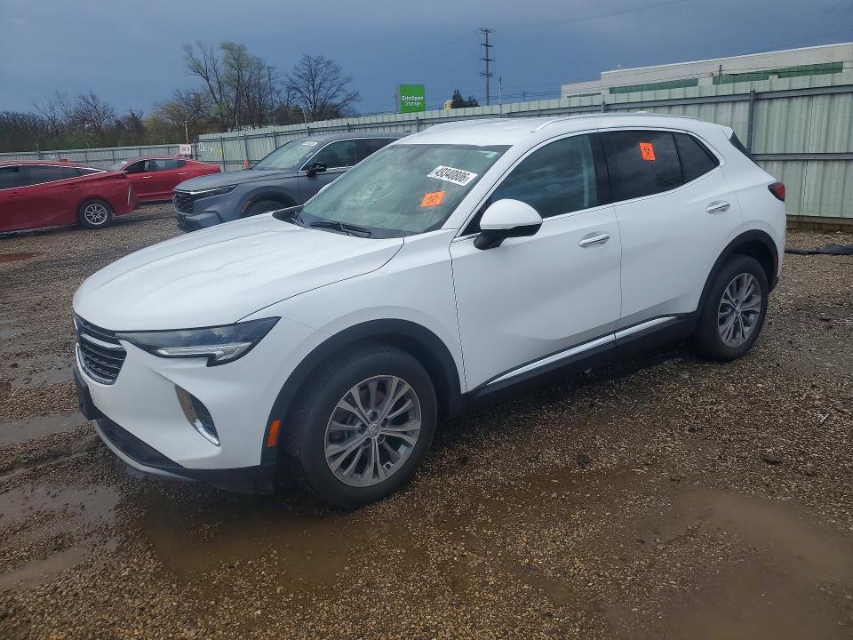 2022 Buick Envision VIN LRBAZLR40ND168253 COPART salvage auction — HAIL, Il - Salvage Certificate, sold $4,550 on 2026-07-15 (photo 1)