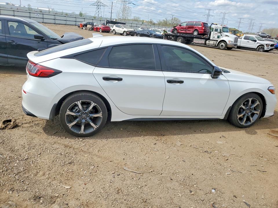 2026 Honda Civic VIN JHMFL4H97TX000342 COPART salvage auction — FRONT END, Il - Salvage Certificate, sold $8,700 on 2026-07-28 (photo 3)