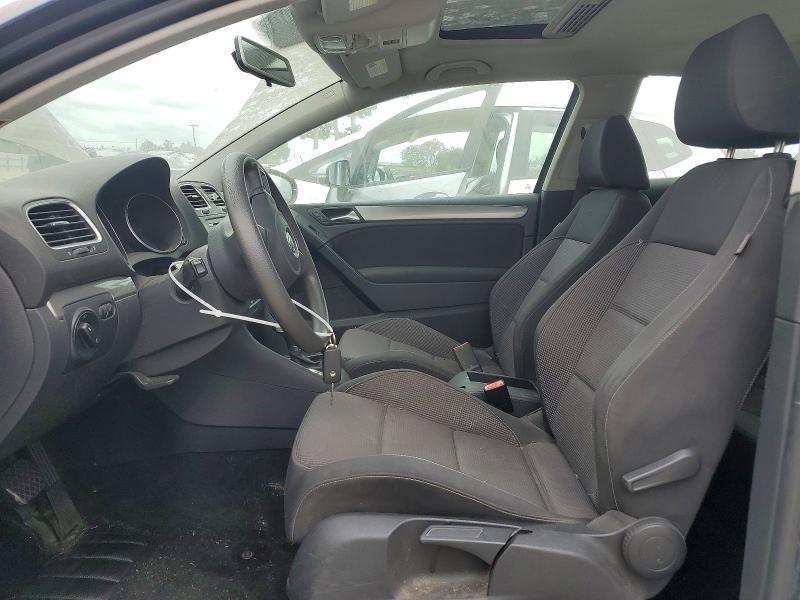 2010 Volkswagen Golf VIN WVWBB7AJ9AW263900 COPART salvage auction — MINOR DENT/SCRATCHES, Ca - Dis/Dlr/Exp App For Dup Clean, sold $600 on 2026-07-02 (photo 7)