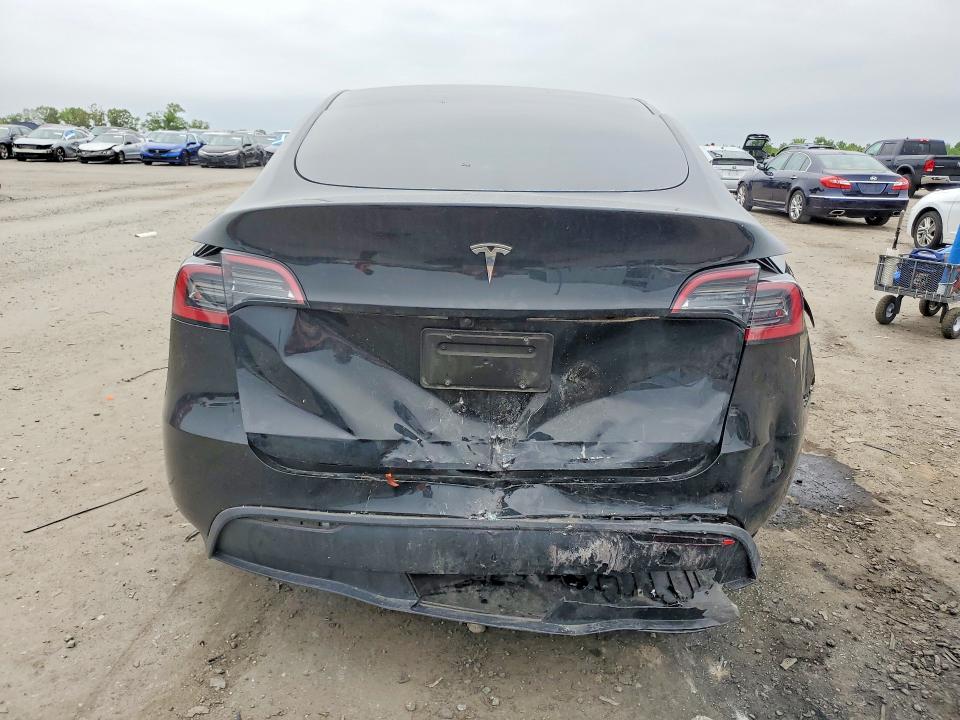 2025 Tesla Model y VIN 7SAYGDED3SF218975 COPART salvage auction — REAR END, Pa - Certificate Of Salvage, sold $13,000 on 2026-07-08 (photo 6)