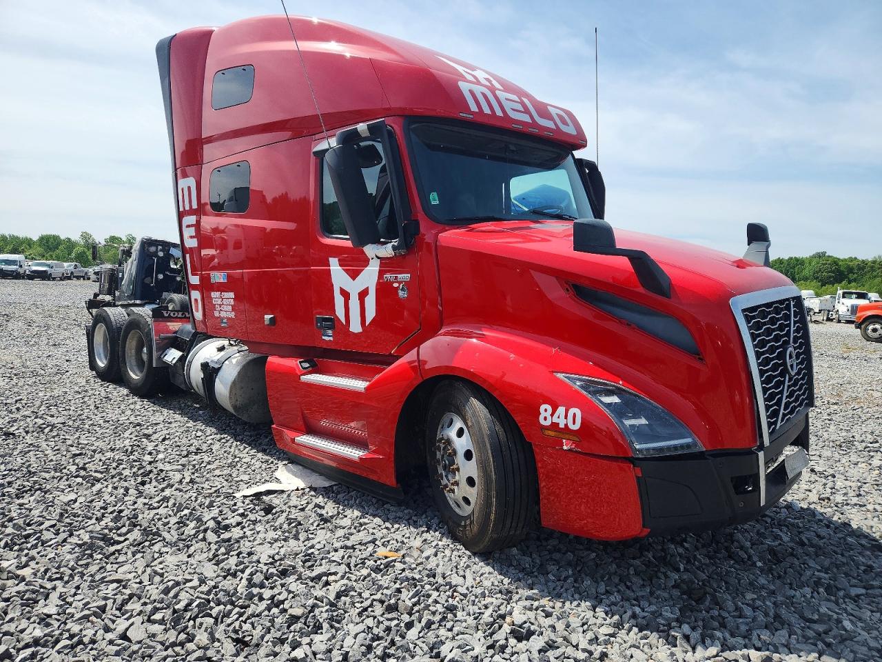 2024 Volvo VNL VIN 4V4NC9EJ7RN641542 — COPART salvage auction photo