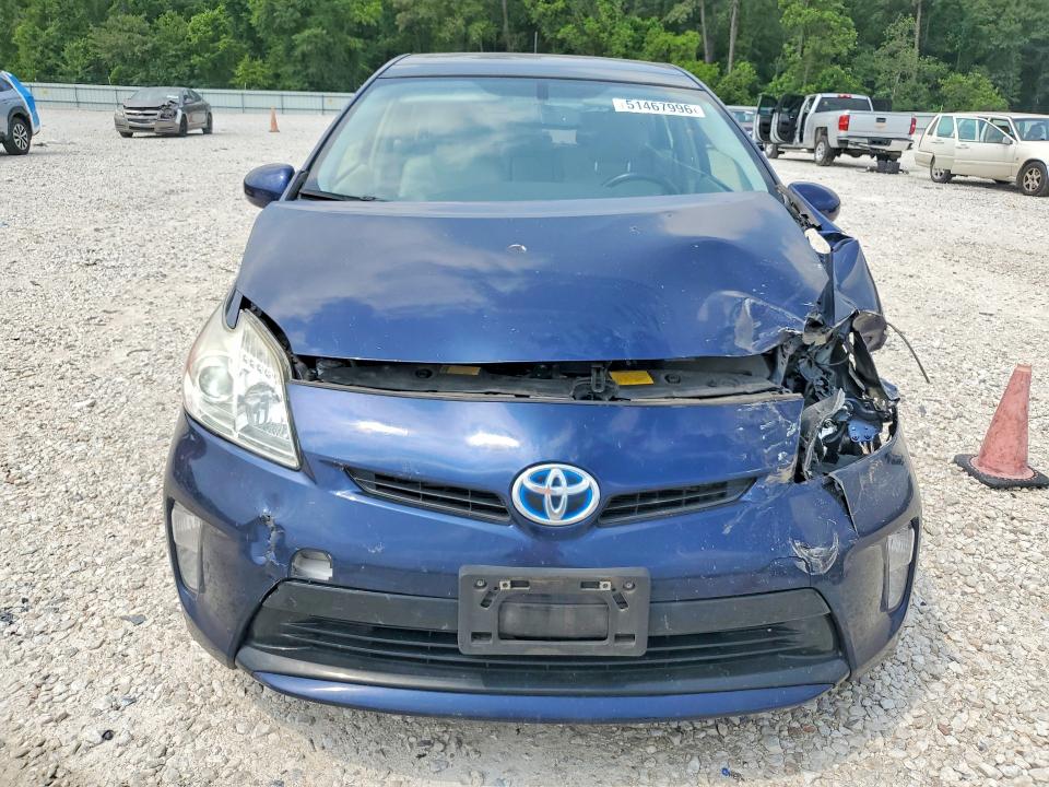 2014 Toyota Prius VIN JTDKN3DU4E1856556 COPART salvage auction — FRONT END, Tx - Certificate Of Title, sold $3,250 on 2026-07-02 (photo 5)