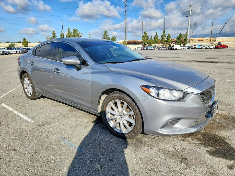2015 Mazda 6 VIN JM1GJ1U59F1179410 COPART salvage auction — VANDALISM, CA, sold $600 on 2026-07-23 (photo 4)