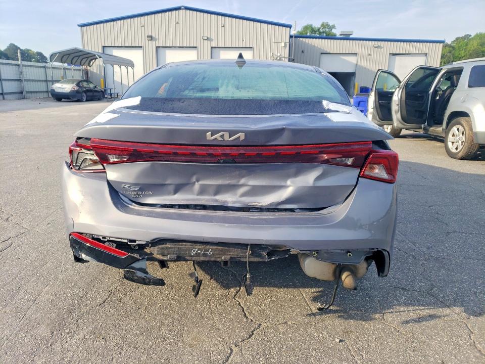2022 Kia K5 VIN 5XXG14J27NG114649 COPART salvage auction — REAR END, Nc - Salvage Certificate Of Title, sold $4,200 on 2026-07-02 (photo 6)