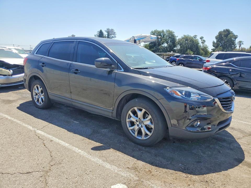 2014 Mazda Cx-9 VIN JM3TB2CV9E0441649 COPART salvage auction — FRONT END, Ca - Salvage Certificate, sold $825 on 2026-07-02 (photo 4)