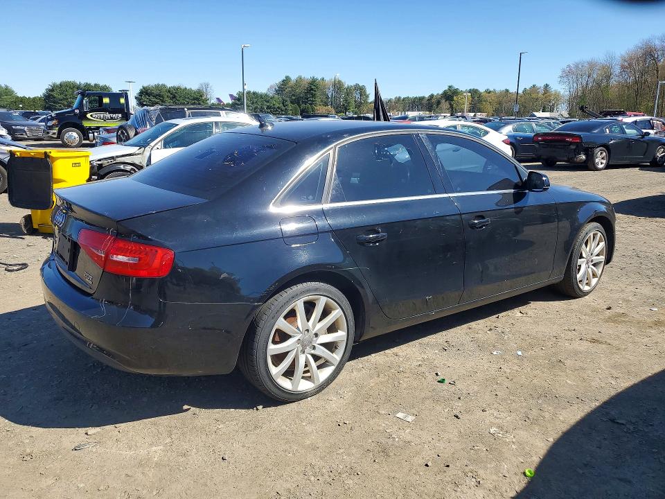 2013 Audi A4 VIN WAUHFAFL0DA185494 COPART salvage auction — REAR END, Fl - Certificate Of Title, sold $1,900 on 2026-07-21 (photo 3)